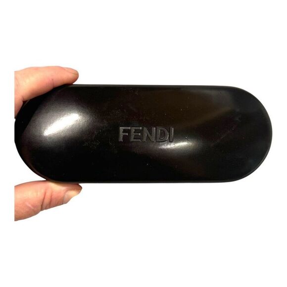 Fendi F899 Rectangular Eyeglasses With Hard Case Burgundy 140mm Size Gift Set - Picture 2 of 9